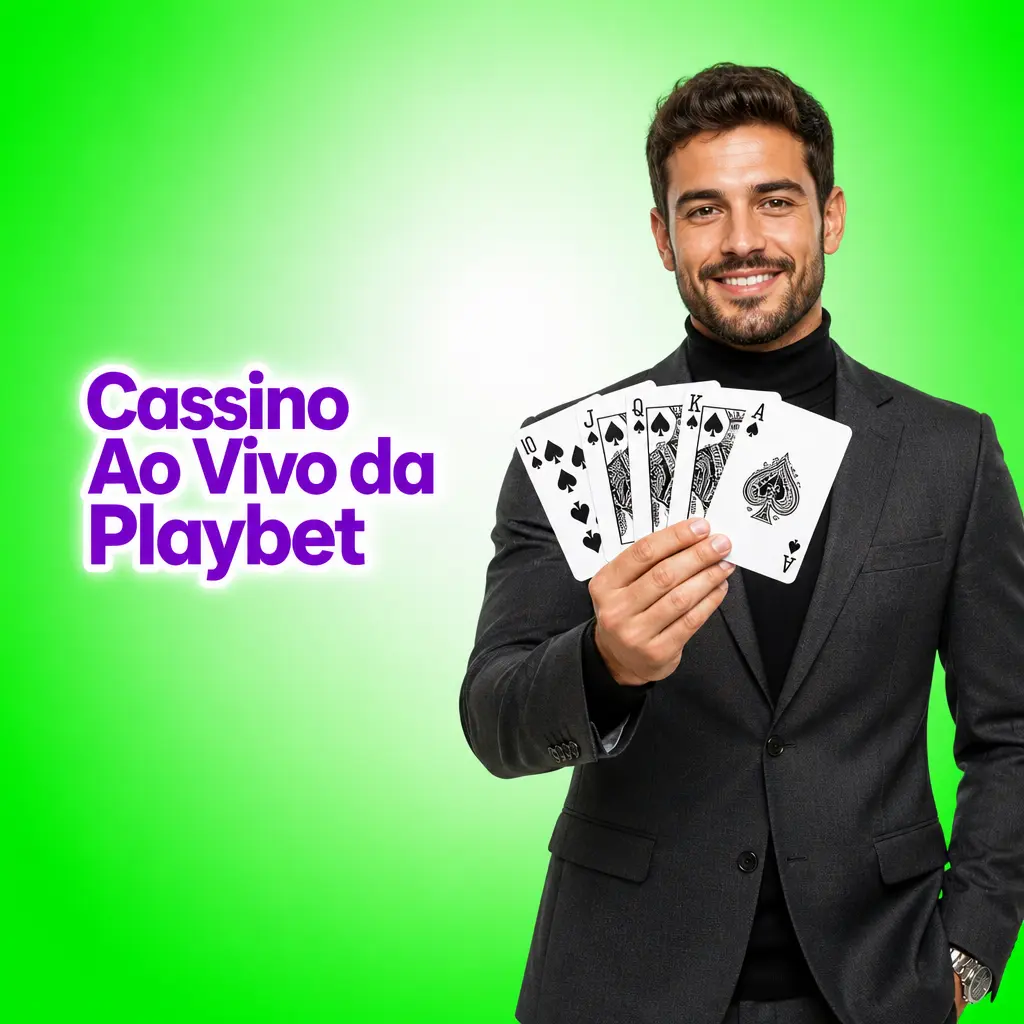 Cassino ao vivo da Playbet com dealers humanos em HD: blackjack, roleta, bacará, Crazy Time e pôquer Caribbean Stud